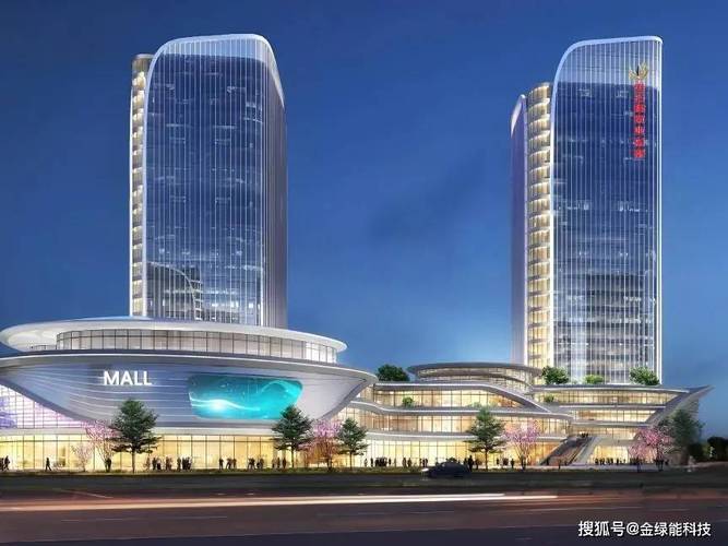 工程案例|按下加速键,金绿能助力茂名双子星地标建设